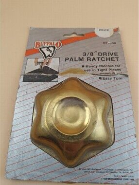 Buffalo DPR-38 3/8 Inch Drive Palm Ratchet Hand Tool